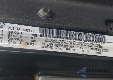 1999 Jeep Wrangler Sport z USA, uszkodzony, nr VIN 1J4FY19S5XP482862